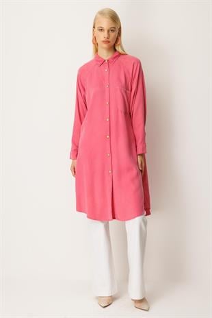 Ghisa 4626 Tunik - Pembe