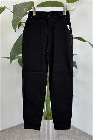 Paça Pens Detay Pantolon X-231 - Siyah