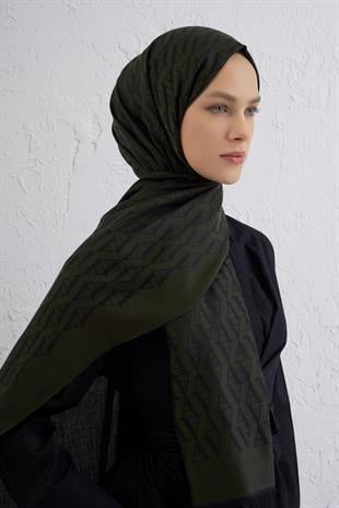 Armine Edition Şal - Haki