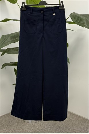 Sentez 5663 Dıştan Cepli Pantolon - Lacivert