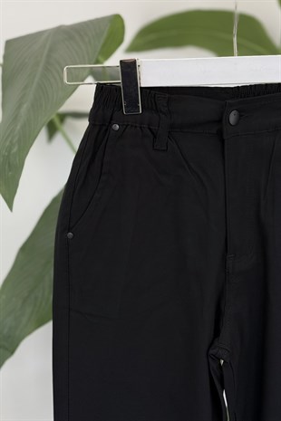 Paça Pens Detay Pantolon X-231 - Siyah