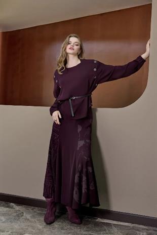 Misswhence 38032 Takım - Bordo