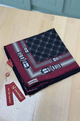 Luven Sara 01230 Cooper Eşarp - Bordo