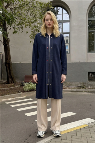 Ön Pat Detaylı Kap 15287 F.Navy