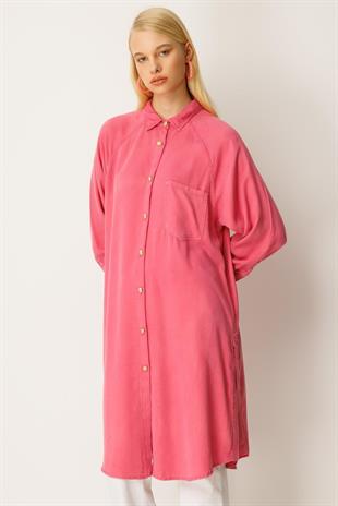 Ghisa 4626 Tunik - Pembe