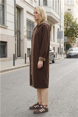 Ön Pat Detaylı Kap 15287 Browni
