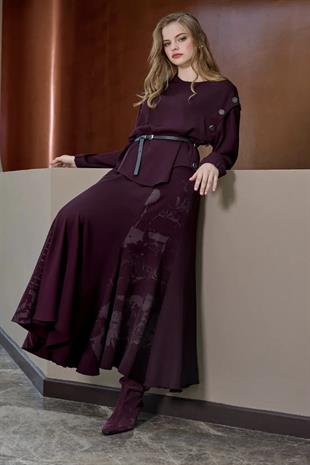 Misswhence 38032 Takım - Bordo
