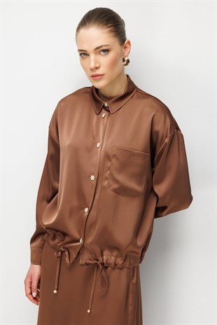 Ghisa 3384 Ceket - Kahve