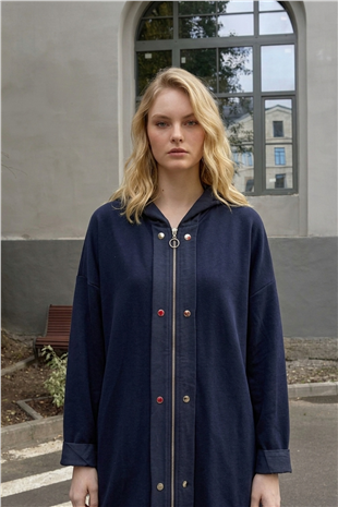 Ön Pat Detaylı Kap 15287 F.Navy