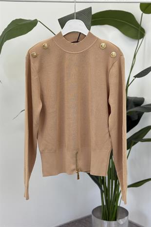 Ghisa 4863-1 Tunik - Camel
