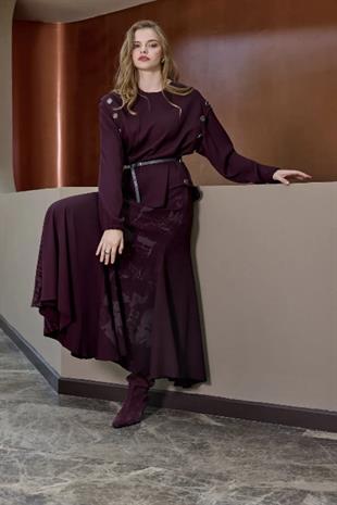 Misswhence 38032 Takım - Bordo