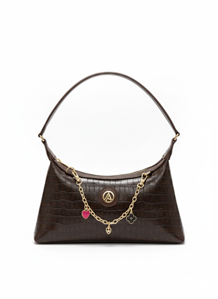 Armine Trend Arm183 Clup Çanta - Kahve