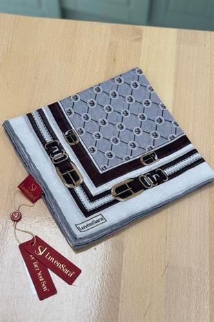 Luven Sara 01230 Cooper Eşarp - Gri