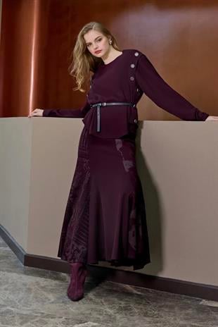 Misswhence 38032 Takım - Bordo