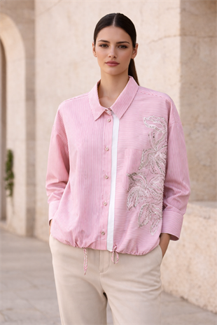 Ghisa 4317 Tunik - Pembe