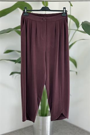Sentez 5591 Bellis V Paça Pantolon - Bordo