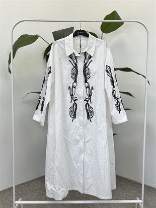 Ghisa 7337 Tunik - Ekru