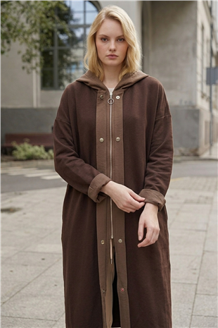 Ön Pat Detaylı Kap 15287 Browni