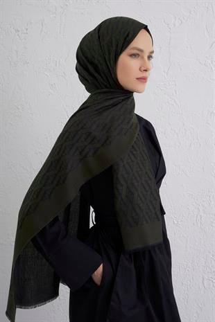 Armine Edition Şal - Haki