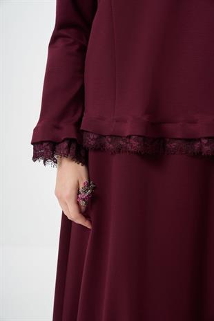 Misswhence 38004 Takım - Bordo