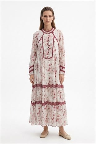 LissMore 1056 Elbise - Pembe