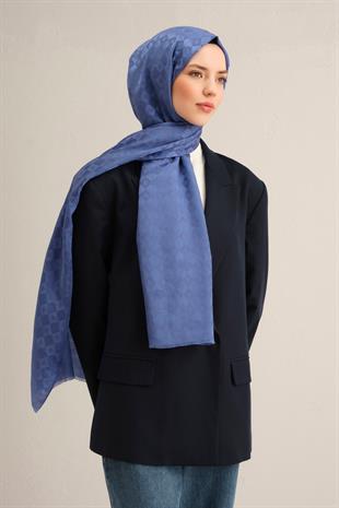 Armine J. İpek Pamuk Şal - Saks