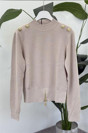 Ghisa 4863-1 Tunik - Taş