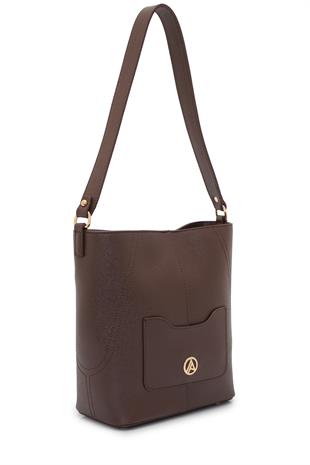 Armine Trend ARM175 Omuz Askılı  Çanta - Kahve