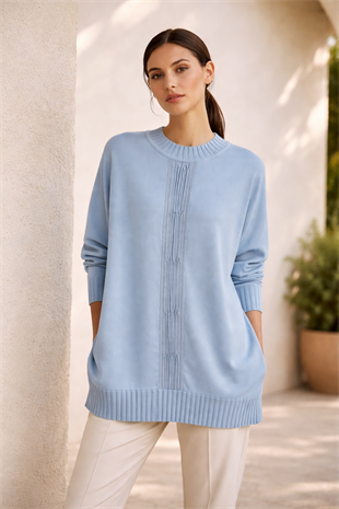 Ghisa 4422 Tunik - Mavi