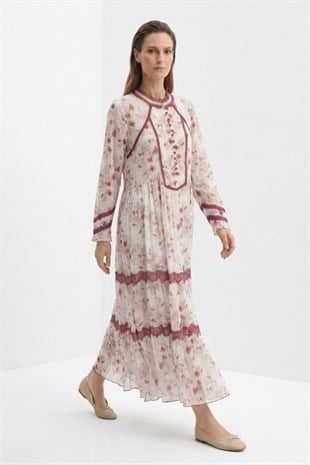 LissMore 1056 Elbise - Pembe