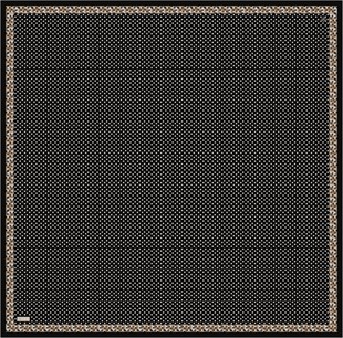 Belli Saf Twill İpek Eşarp 4326D (T) - Siyah