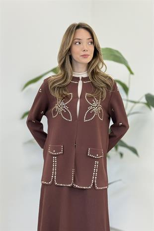 Ghisa 3213 Takım - Kahve