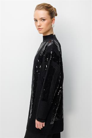 Ghisa 4156 Tunik - Siyah