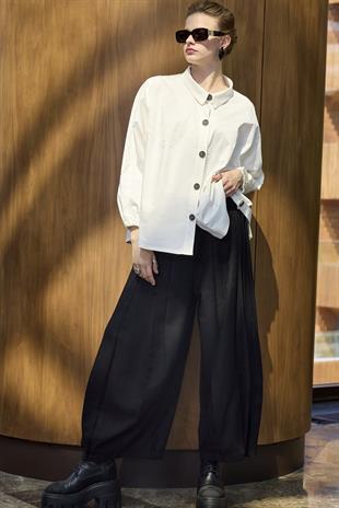 Misswhence 38031 Tunik - Beyaz