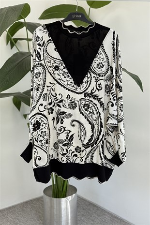 Ghisa 4332 Tunik - Ekru