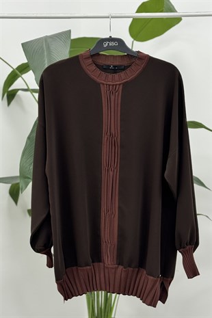 Ghisa 4422 Tunik - Kahve
