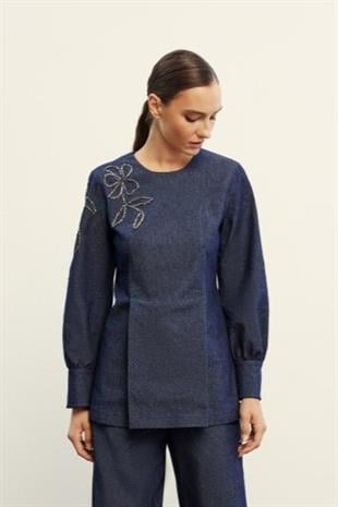 Venöve Tun0002 Aline Tunik - Lacivert
