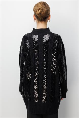Ghisa 4156 Tunik - Siyah