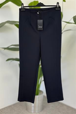 Sentez 5603 Milano Boru Paça Pantolon - Lacivert