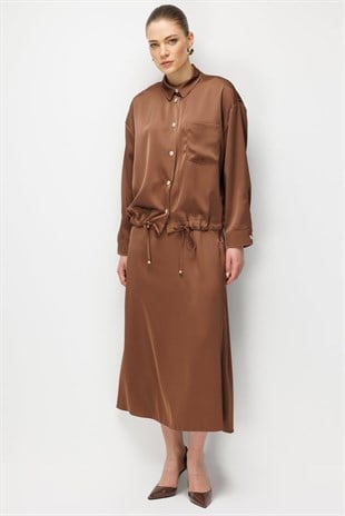 Ghisa 3384 Ceket - Kahve