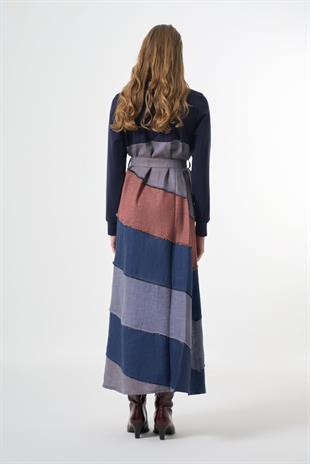 Misswhence 38832 Elbise - Lacivert