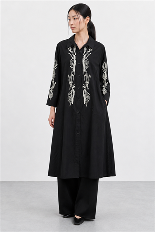 Ghisa 7337 Tunik - Siyah