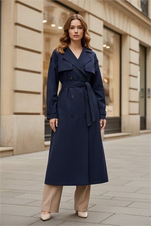 Rüzgarlık Detay Trenç 32403 - F.Navy