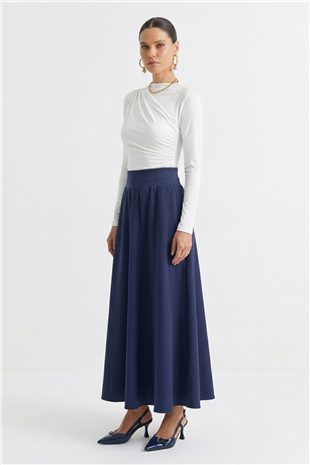 Sentez 5816 Ellena Rahat Etek Lacivert