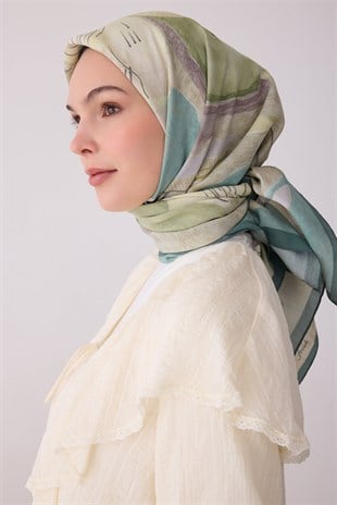 Belli Fresh Modal Eşarp 3409 - Yeşil