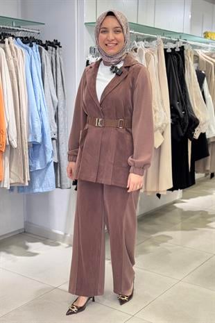 Ghisa 3087 Takım - Kahve