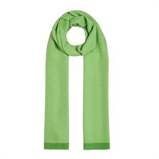 İpekevi 04356 Dört Mevsim Monogram Şal - Fıstık Yeşil