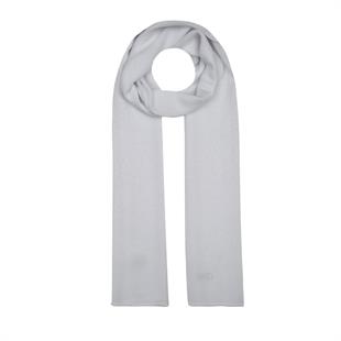 İpekevi 04391 Dört Mevsim Siyah Desenli Monogram Şal - Beyaz