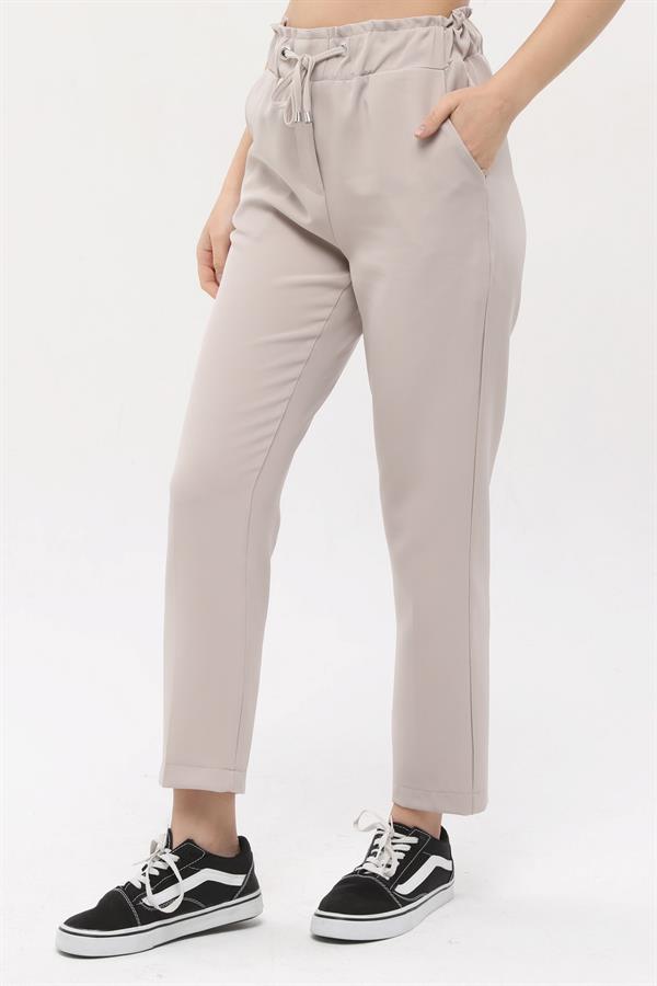 River Island Petite jogger trousers in taupe