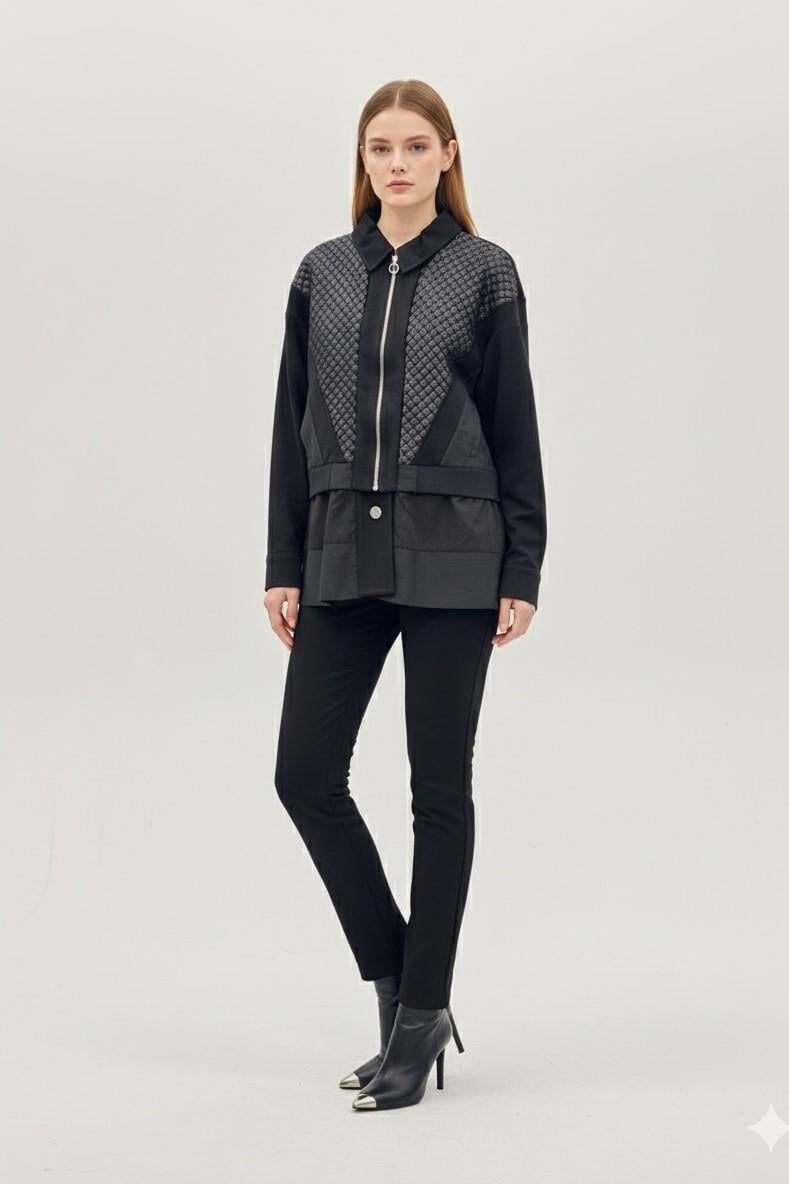 Ghisa 3239 Ceket - Siyah